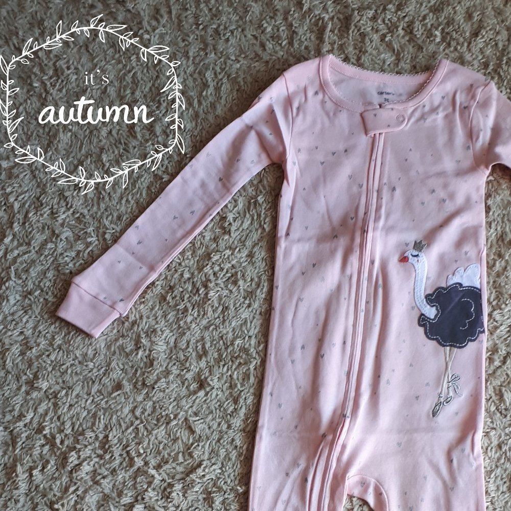 carter's pajamas toddler girl 3T